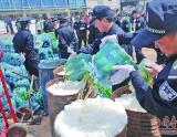 青岛警方当众销毁假冒产品标价达3000余万元