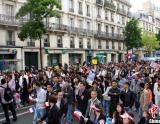 法国华人发起游行 抗议针对华人暴力事件