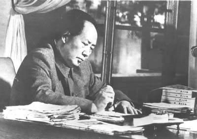 1955年，毛泽东在广州