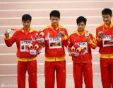 中国接力摘银获4万美金 一人独拿16万力压博尔特