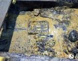 南昌汉侯墓现“金器堆” 出土50多金饼