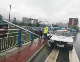 广元交警三大队全警上路全力做好恶劣天气交通安全管理工